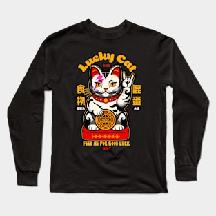 Lucky Cat Long Sleeve T-Shirt